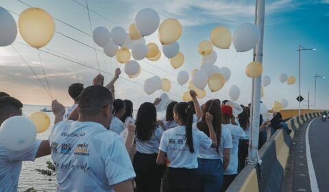 União Brasil Amazonas promove blitz do Setembro Amarelo na Ponte Rio Negro, chamando atenção para a valorização da vida