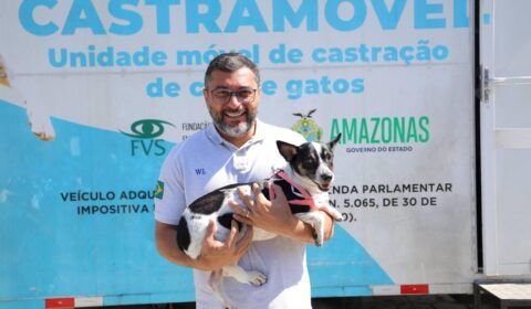 Governador Wilson Lima realiza vistoria nas obras do primeiro Hospital Veterinário Público do Amazonas