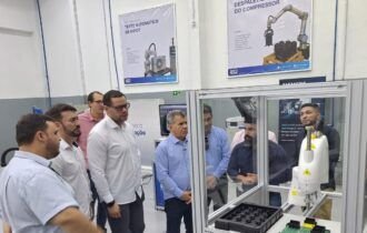 Suframa visita hub de robótica da 2D Innovation com soluções em automação industrial