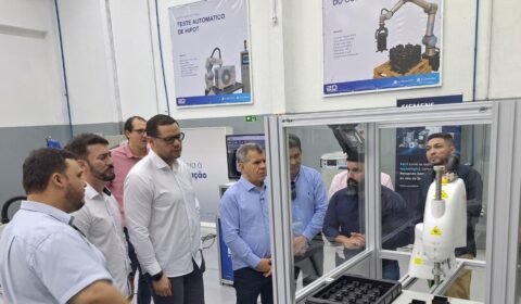 Suframa visita hub de robótica da 2D Innovation com soluções em automação industrial