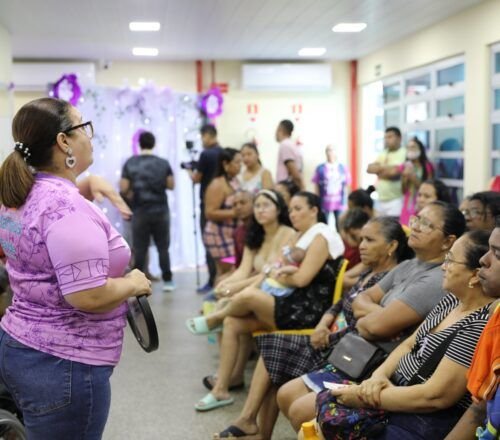 Prefeitura de Manaus intensifica prevenção ao câncer do colo do útero durante o ‘Março Lilás’