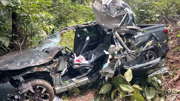 Veja imagens do grave acidente que ceifou a vida de assessor jurídico do MP na AM-363