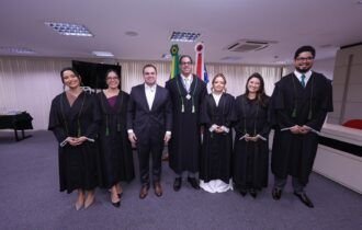 Governador interino Roberto Cidade empossa novos defensores públicos e reforça atuação da DPE no interior do Amazonas