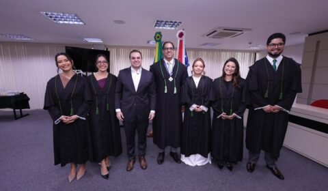 Governador interino Roberto Cidade empossa novos defensores públicos e reforça atuação da DPE no interior do Amazonas