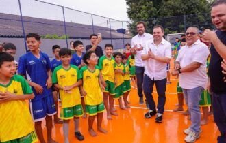 Governador interino Roberto Cidade reforça ações de esporte e lazer com entrega do Centro Social Chapéu de Zinco, no bairro Betânia