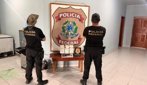 PF faz apreensão de 15 tabletes de drogas no Amazonas