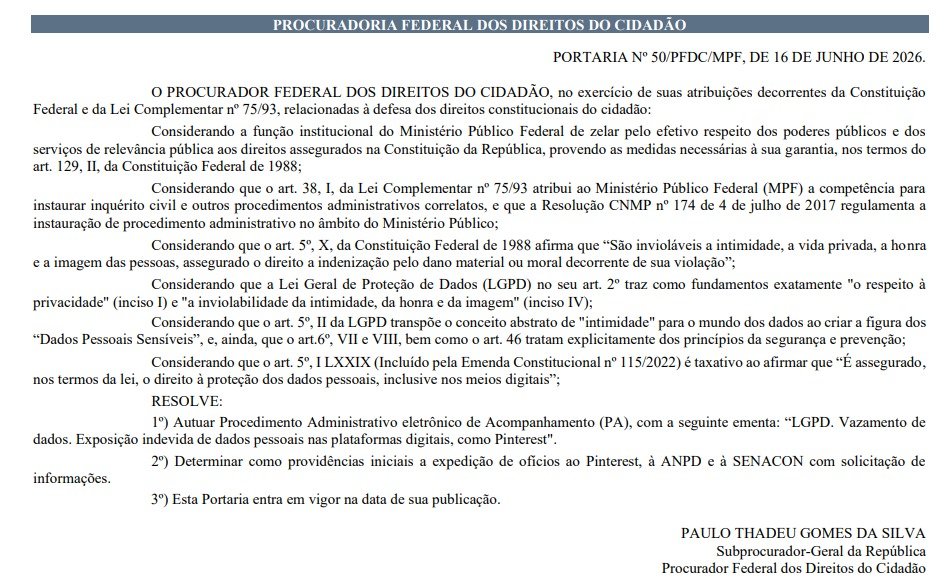 mpf-instaura-procedimento-para