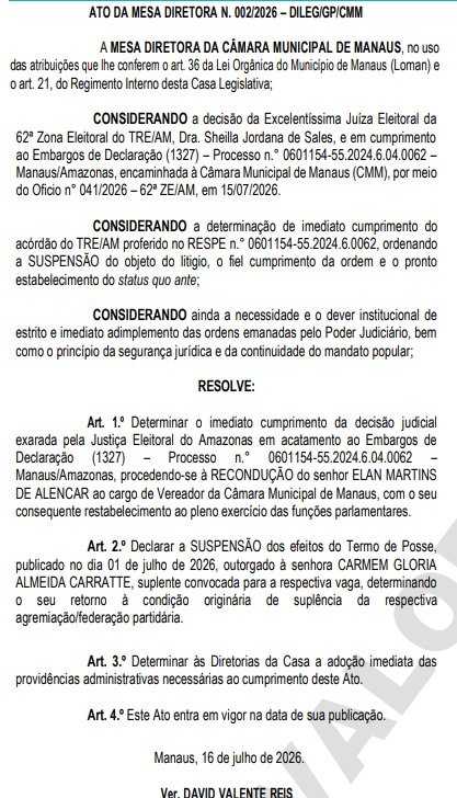 camara-reconduz-elan-alencar-a