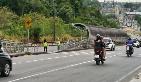 Prefeitura de Manaus avalia instalação de semáforo para reforçar segurança de pedestres na avenida das Torres