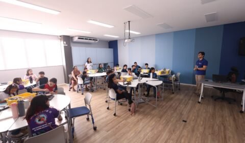 Alunos da prefeitura com altas habilidades participam do encontro da Imersão em Robótica Educacional em parceria com o INDT