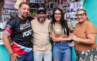 Dra. Shádia reúne apoiadores e reforça mobilização por David Almeida no Parque das Nações