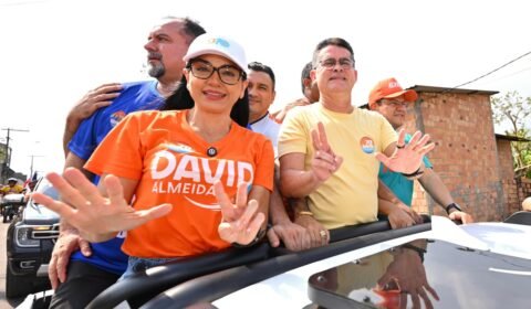 David e Dra. Shádia iniciam reta final da campanha pela Região Metropolitana com carreata em Iranduba