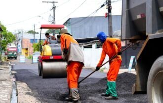 Prefeito Renato Junior avança com 48 frentes de obras pela capital e acelera execução de serviços no verão