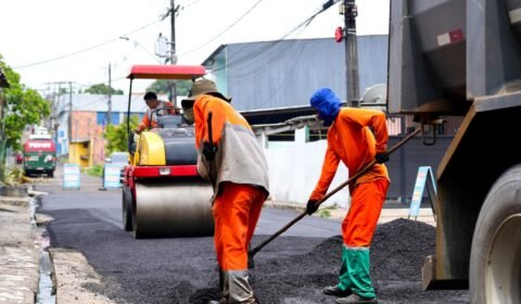 Prefeito Renato Junior avança com 48 frentes de obras pela capital e acelera execução de serviços no verão