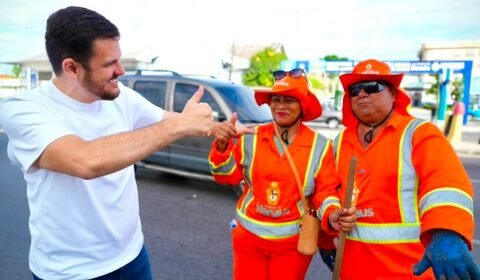 Prefeito Renato Junior destaca trabalho de 1,5 mil garis e reforça conscientização para manter Manaus limpa