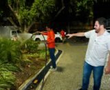 Prefeito Renato Junior amplia irrigação de árvores em Manaus durante período de calor extremo