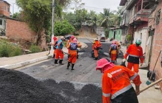 Prefeitura de Manaus recupera trecho da rua Aires da Cunha e melhora circulação no Alvorada