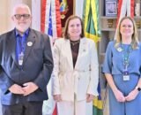 Yara Amazônia Lins recebe secretário da Sead-AM em visita institucional