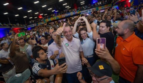 Omar Aziz recebe o apoio do senador reeleito Plínio Valério, que destaca experiência e capacidade