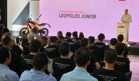 Suframa participa da inauguração da primeira fábrica da KTM no Brasil, na Zona Franca de Manaus