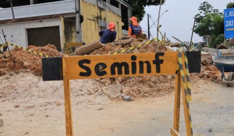 Prefeitura de Manaus conclui obra emergencial de drenagem e recupera trecho de importante via no bairro da Paz