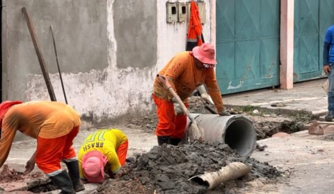 Prefeitura de Manaus recupera drenagem profunda no bairro Petrópolis e atende solicitação de moradores