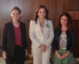 Alessandra Campelo apresenta desafios eleitorais do Amazonas a representantes da União Europeia