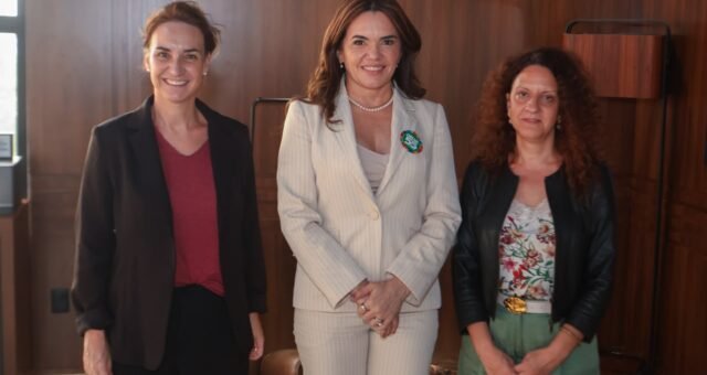 Alessandra Campelo apresenta desafios eleitorais do Amazonas a representantes da União Europeia