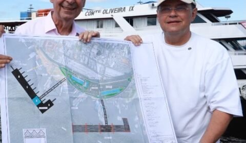 Com articulação de Omar Aziz e Eduardo Braga, obras do novo porto começam na Manaus Moderna