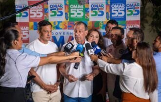 Omar chega ao segundo turno com 40% e vai continuar campanha em torno de propostas