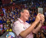 Pesquisa da TV Globo que acertou no primeiro turno aponta Omar Aziz com vantagem de 18 pontos no segundo turno