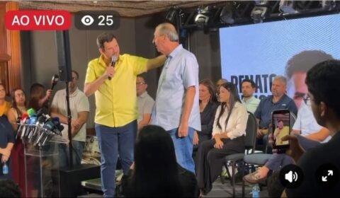 Renato Júnior anuncia apoio a Omar Aziz no segundo turno para o Governo do Amazonas