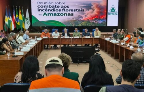 Suframa sedia reunião sobre ações de combate aos incêndios florestais no Amazonas