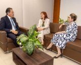 Vice-presidente do STJ, ministro Mauro Campbell visita o TRE-AM e manifesta solidariedade à instituição